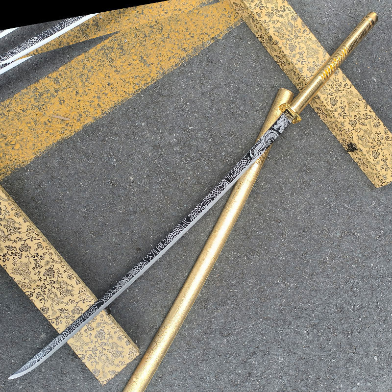 编号 1307 金 魔刀千刃 苗刀